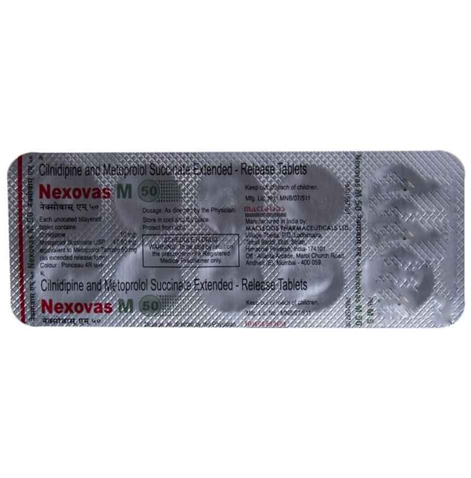 Nexovas M 50 Tablet ER