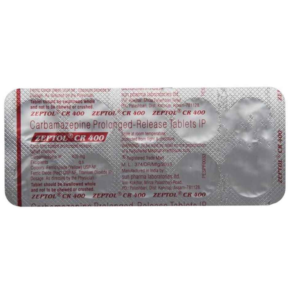 Zeptol CR 400 Tablet PR