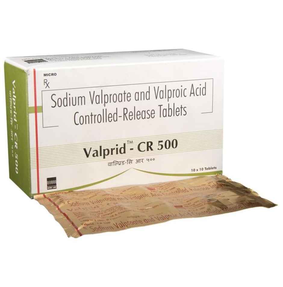 Valprid- CR 500 Tablet