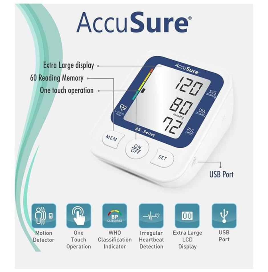 AccuSure AS Series Automatic Blood Pressure Monitoring System