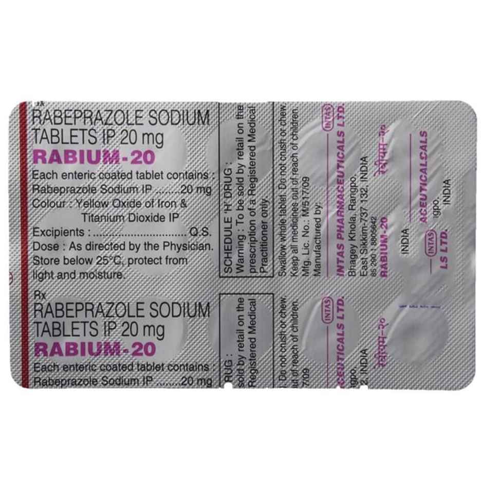 Rabium-20 Tablet