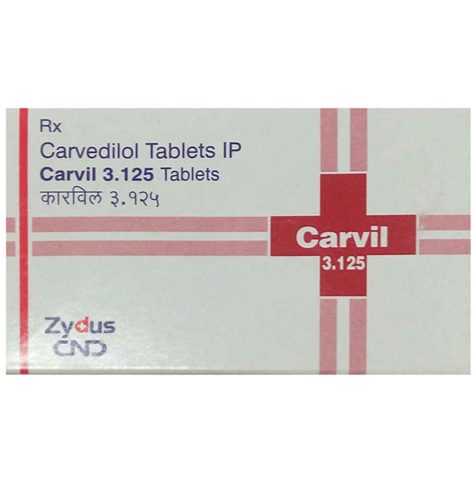 Carvil 3.125 Tablet