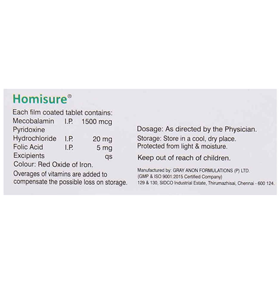 Homisure Tablet