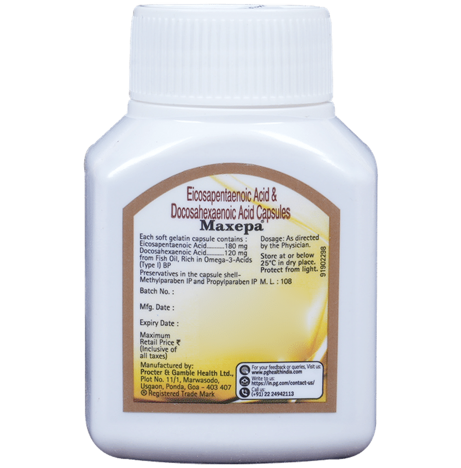 Maxepa Soft Gelatin Capsule