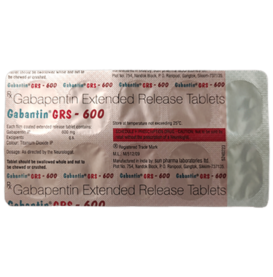 Gabantin GRS-600 Tablet ER