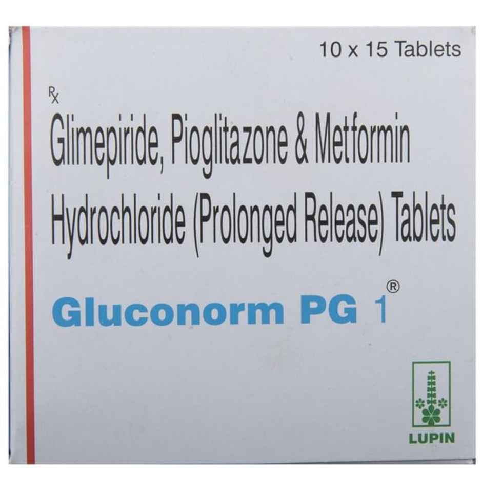 Gluconorm PG 1 Tablet PR