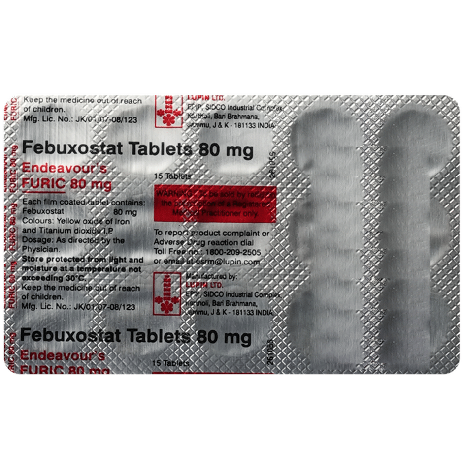 Endeavours Furic 80 mg Tablet