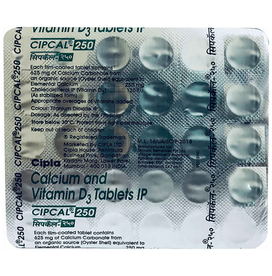 Cipcal-250 Tablet