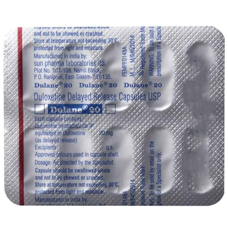 Dulane 20 Capsule DR