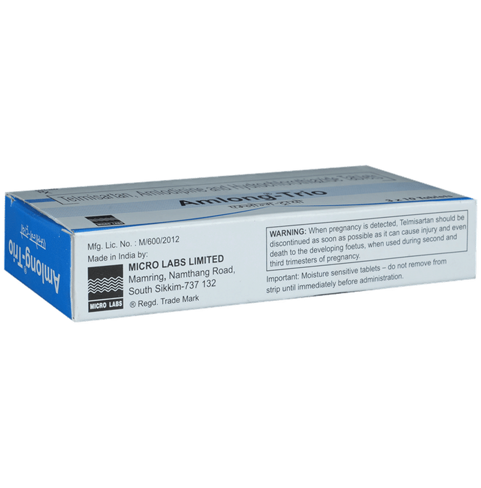 Amlong-Trio 40mg Tablet