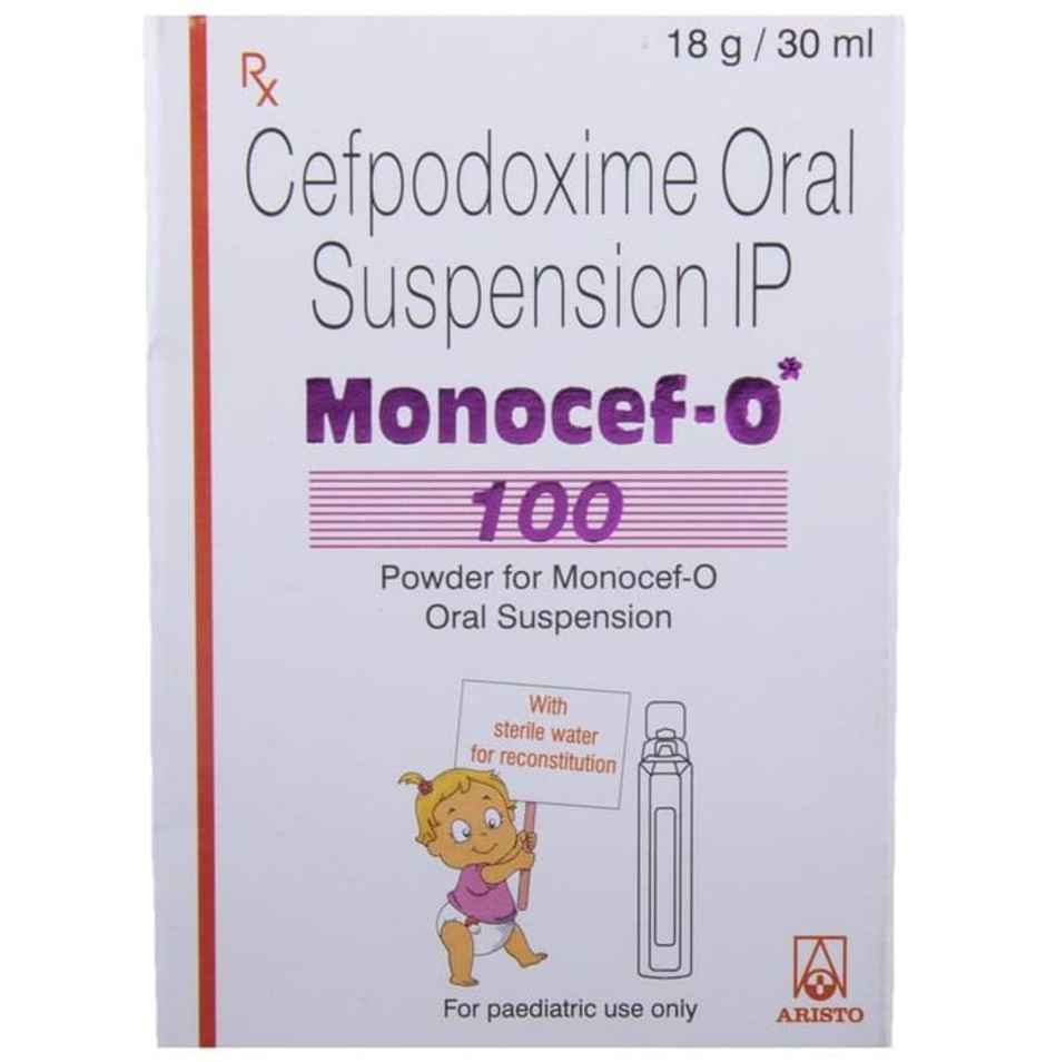 Monocef-O 100 Powder for Oral Suspension