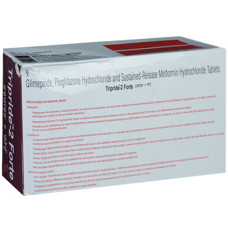 Tripride-2 Forte Tablet SR