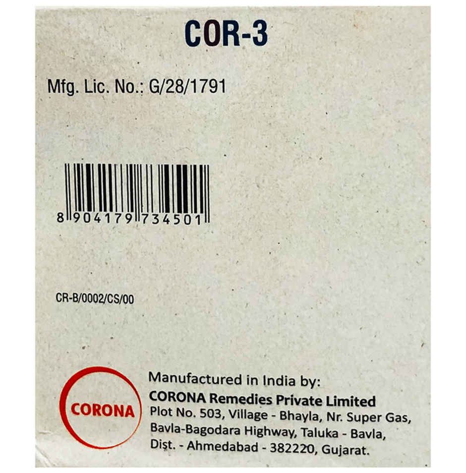 COR-3 Tablet