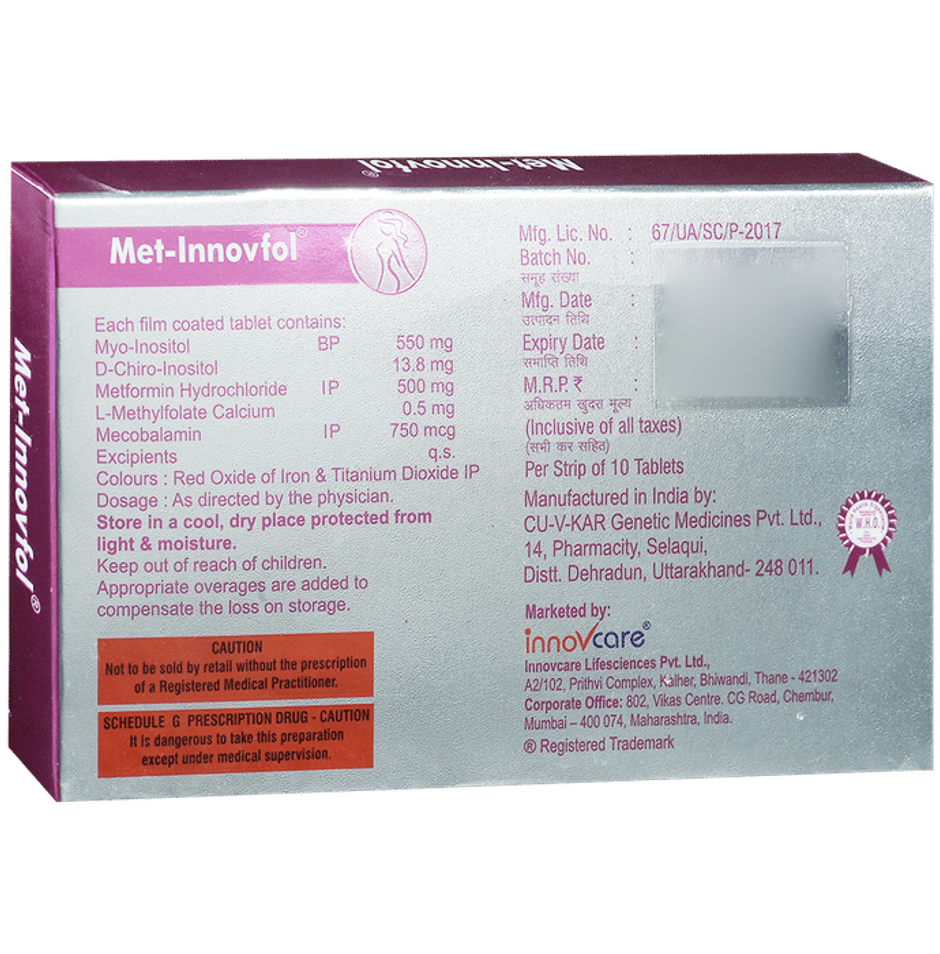 Met-Innovfol Tablet