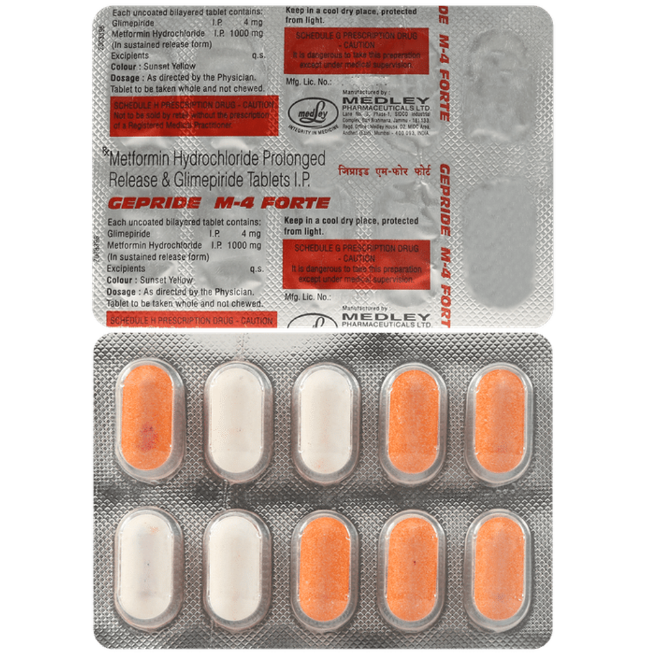 Gepride M-4 Forte Tablet PR