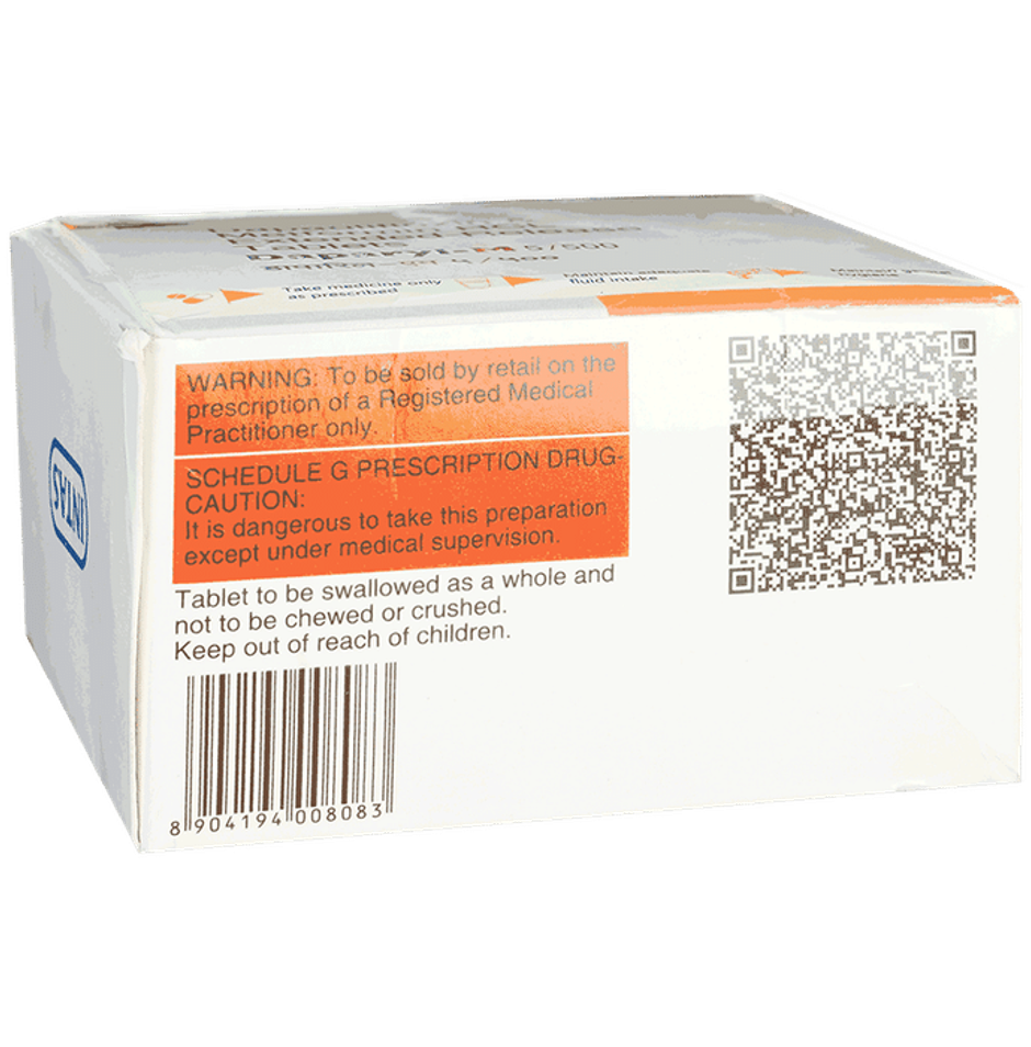 Daparyl-M 5/500 Tablet ER