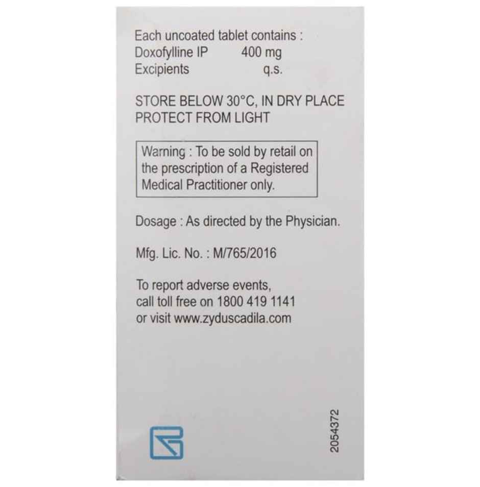 Doxolin 400mg Tablet