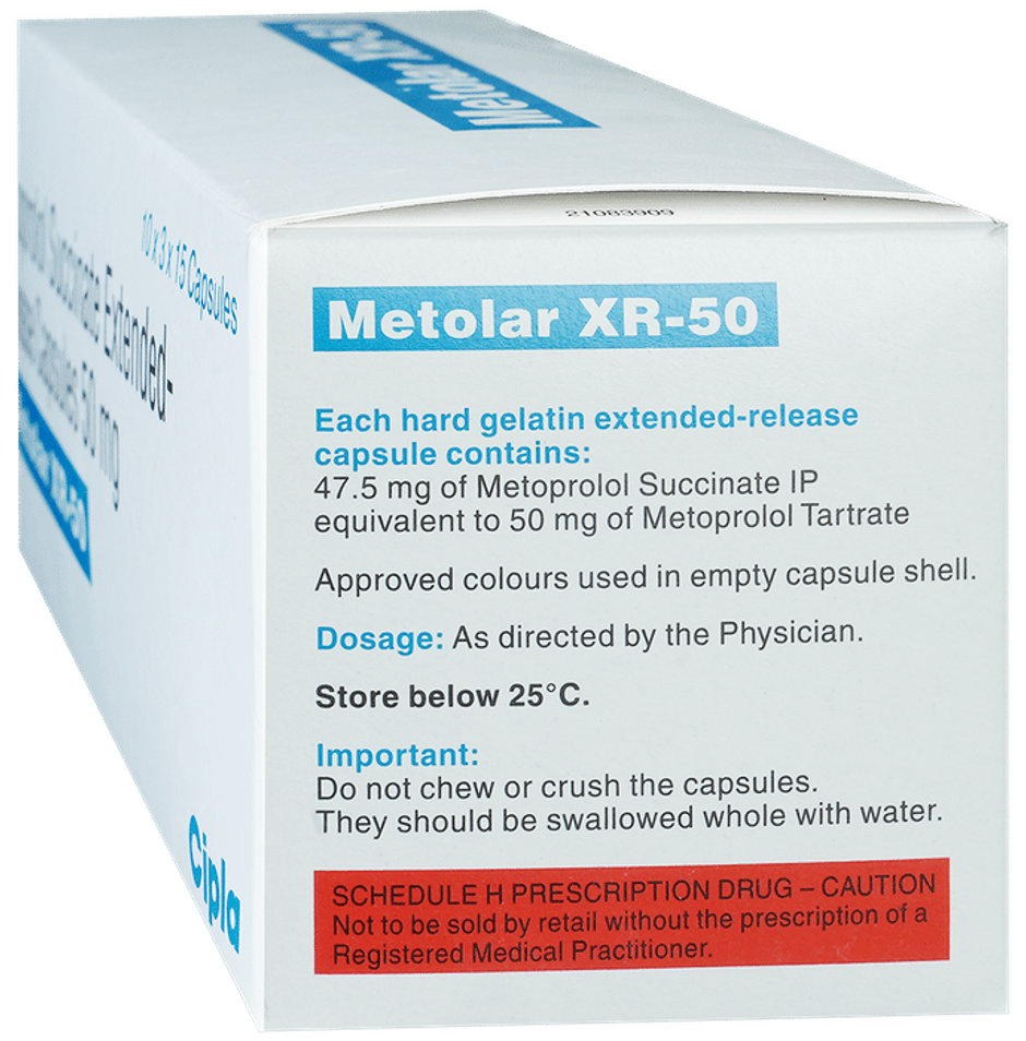 Metolar XR-50 Capsule