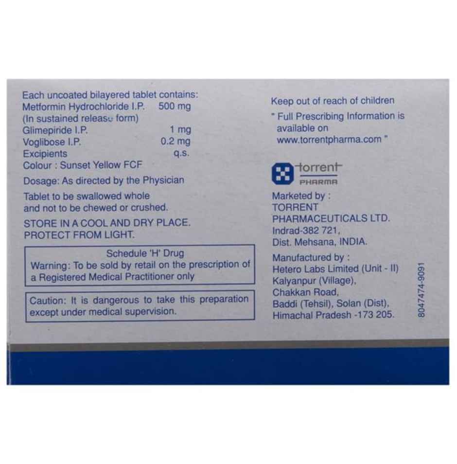 Trivoglitor 1 Tablet SR
