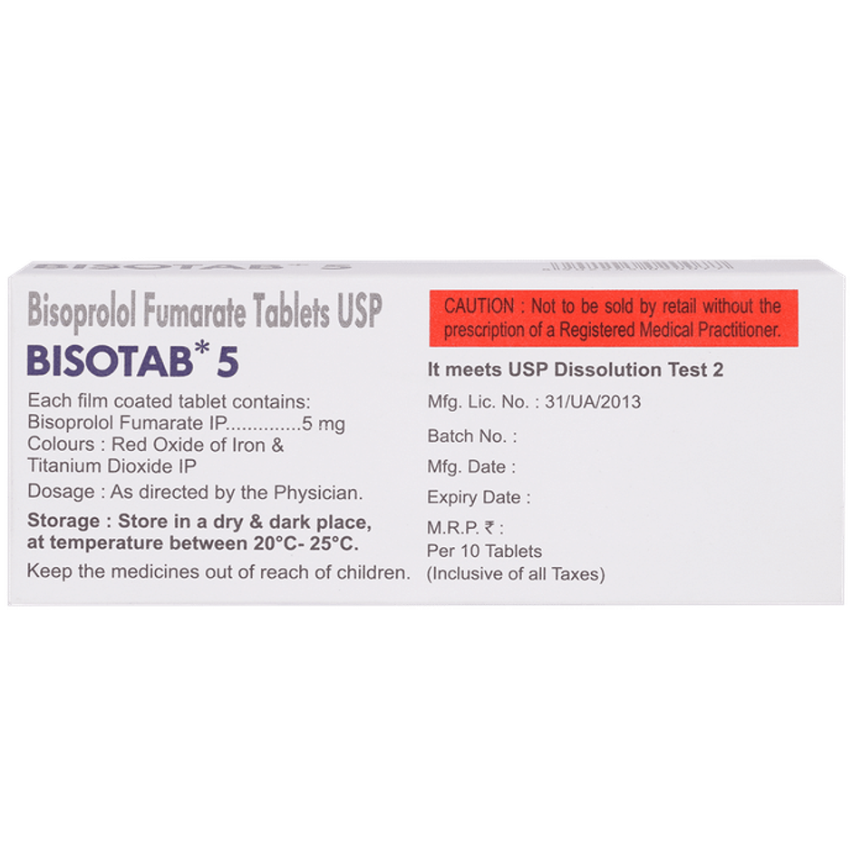 Bisotab 5 Tablet