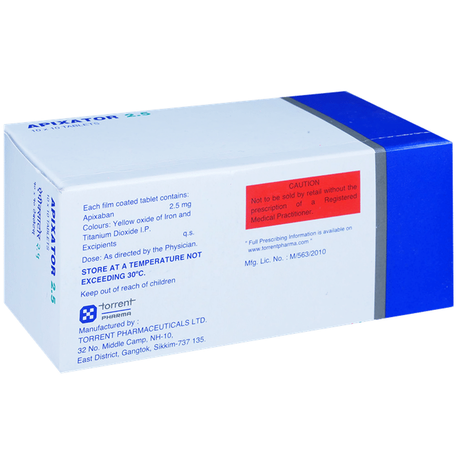 Apixator 2.5 Tablet