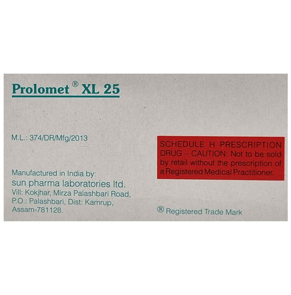 Prolomet XL 25 Tablet ER