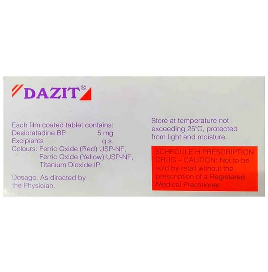 Dazit 5mg Tablet