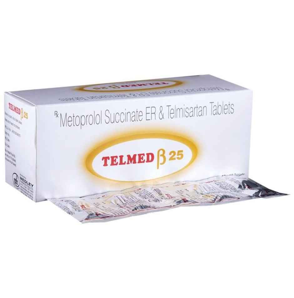 Telmed Beta 25 Tablet ER