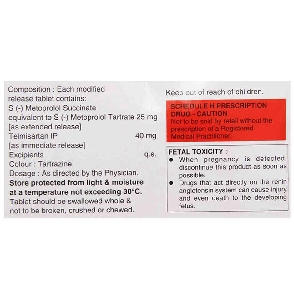 Metpure-Tel 40 Tablet