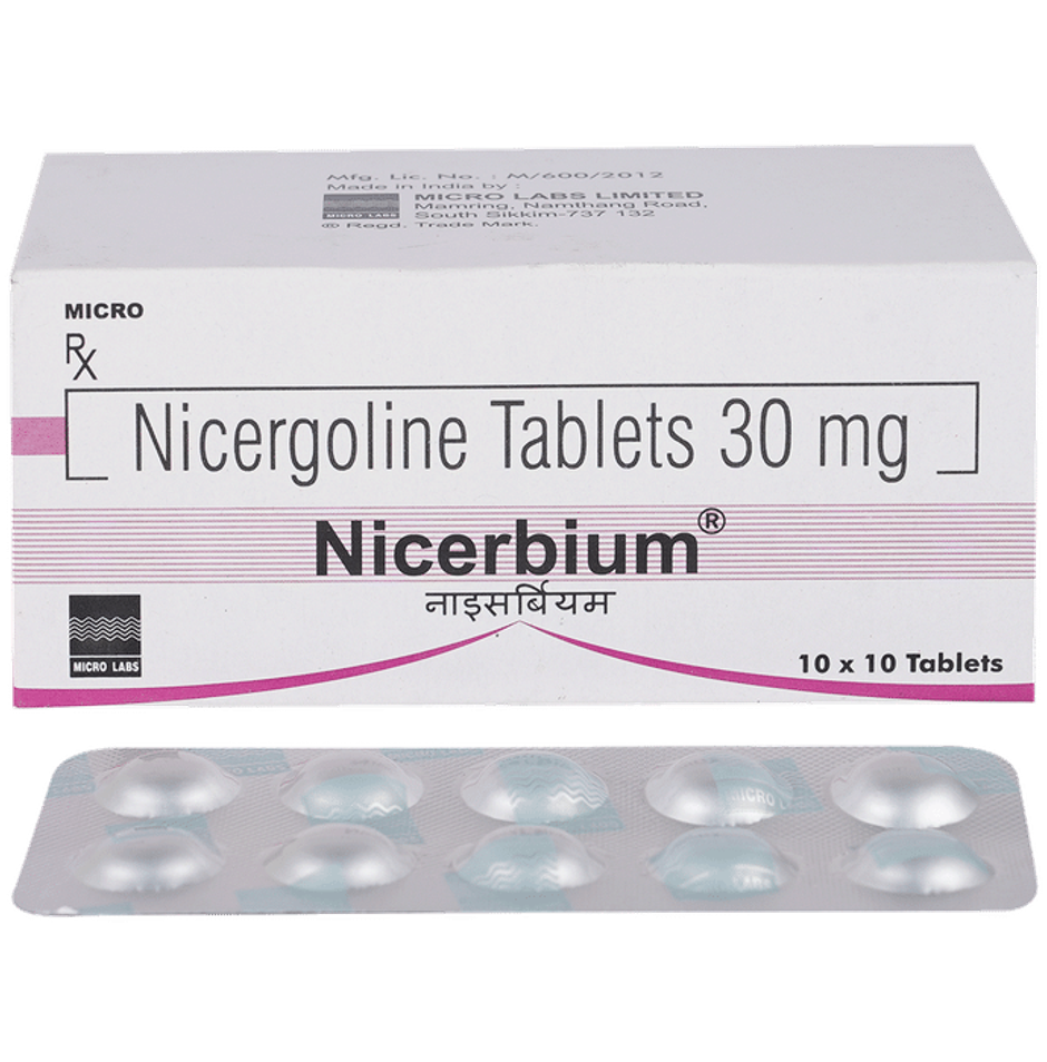 Nicerbium 30mg Tablet