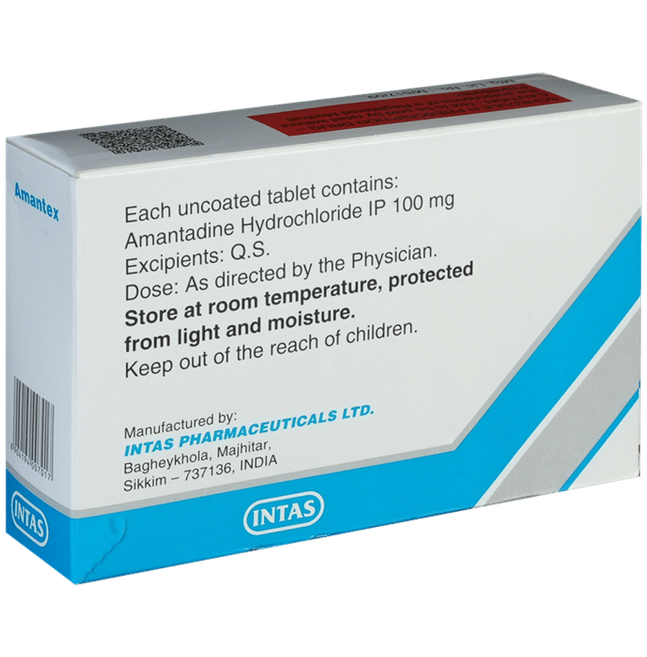 Amantex 100mg Tablet
