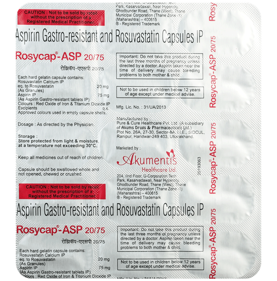 Rosycap-ASP 20/75 Capsule