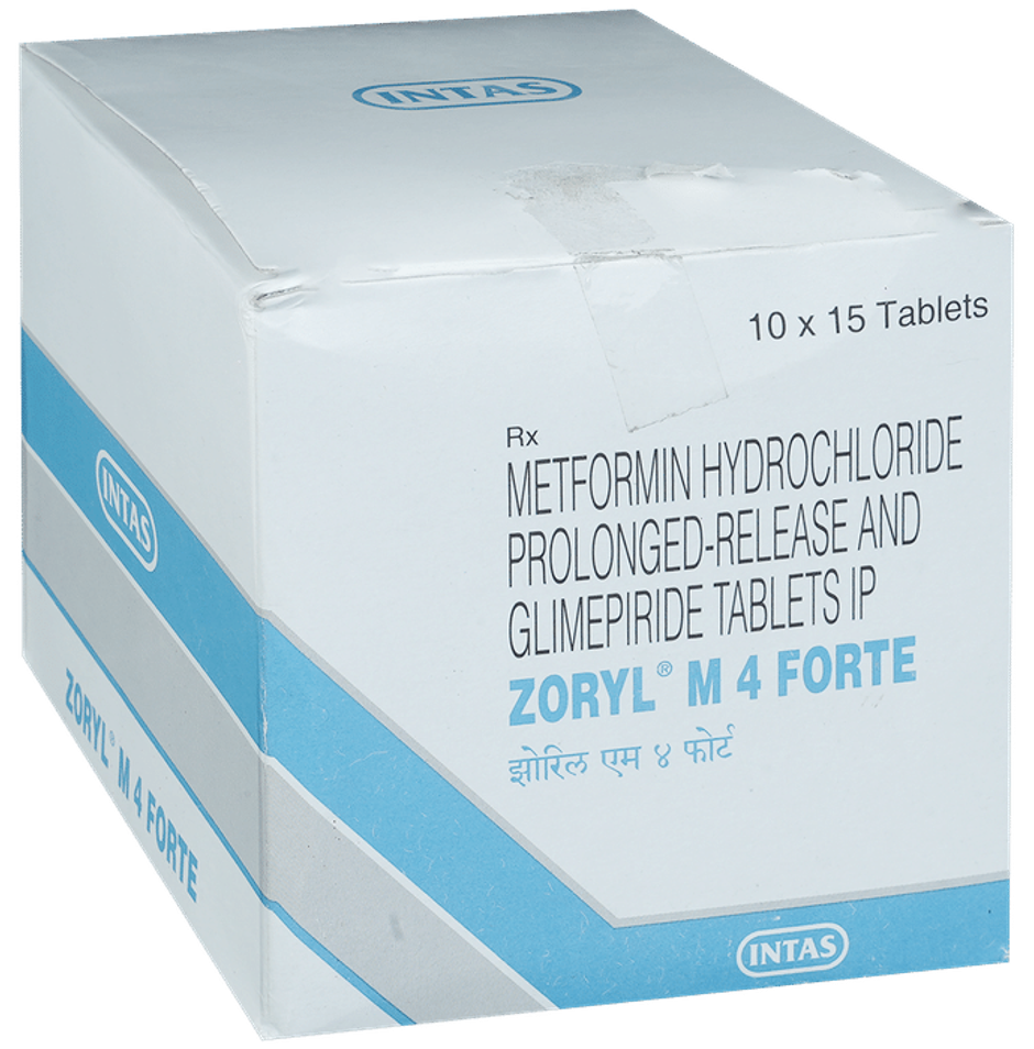 Zoryl M 4 Forte Tablet PR