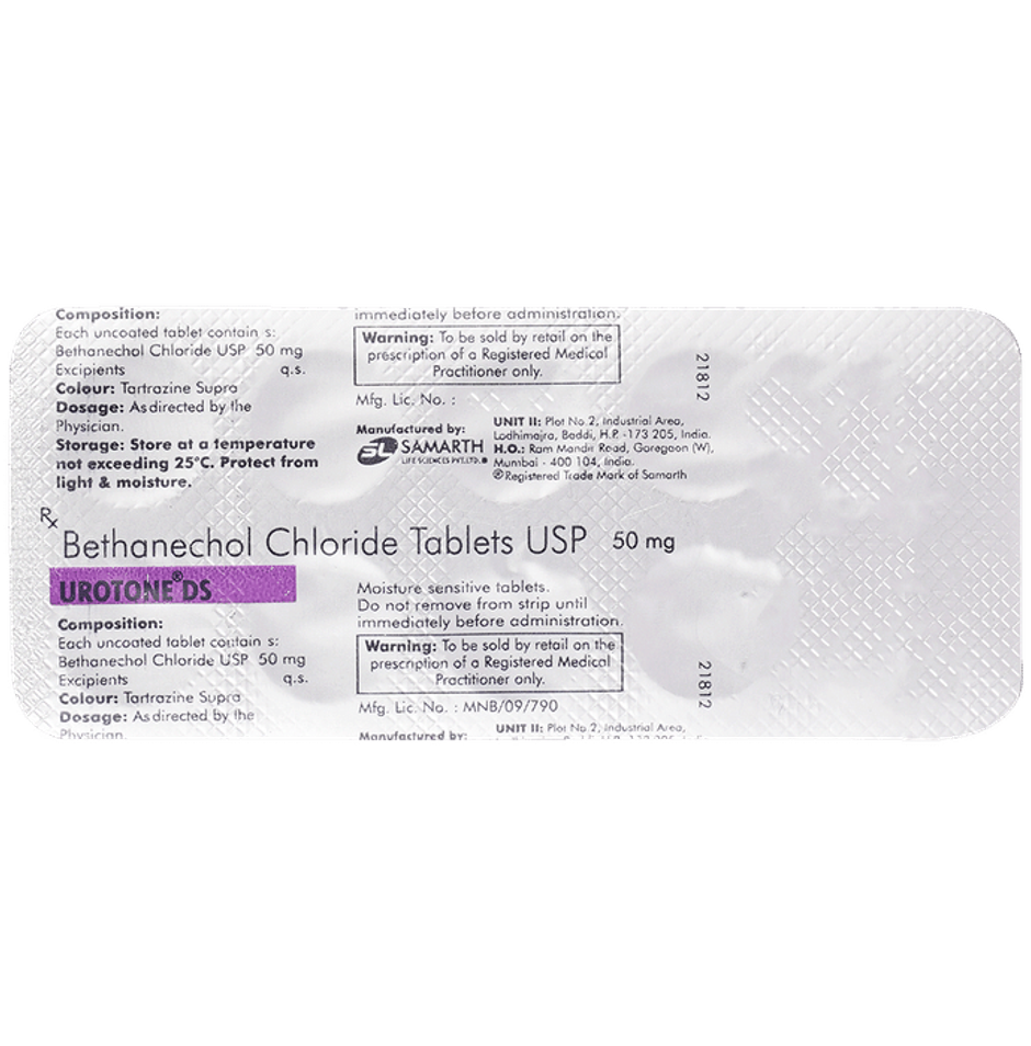 Urotone DS 50mg Tablet