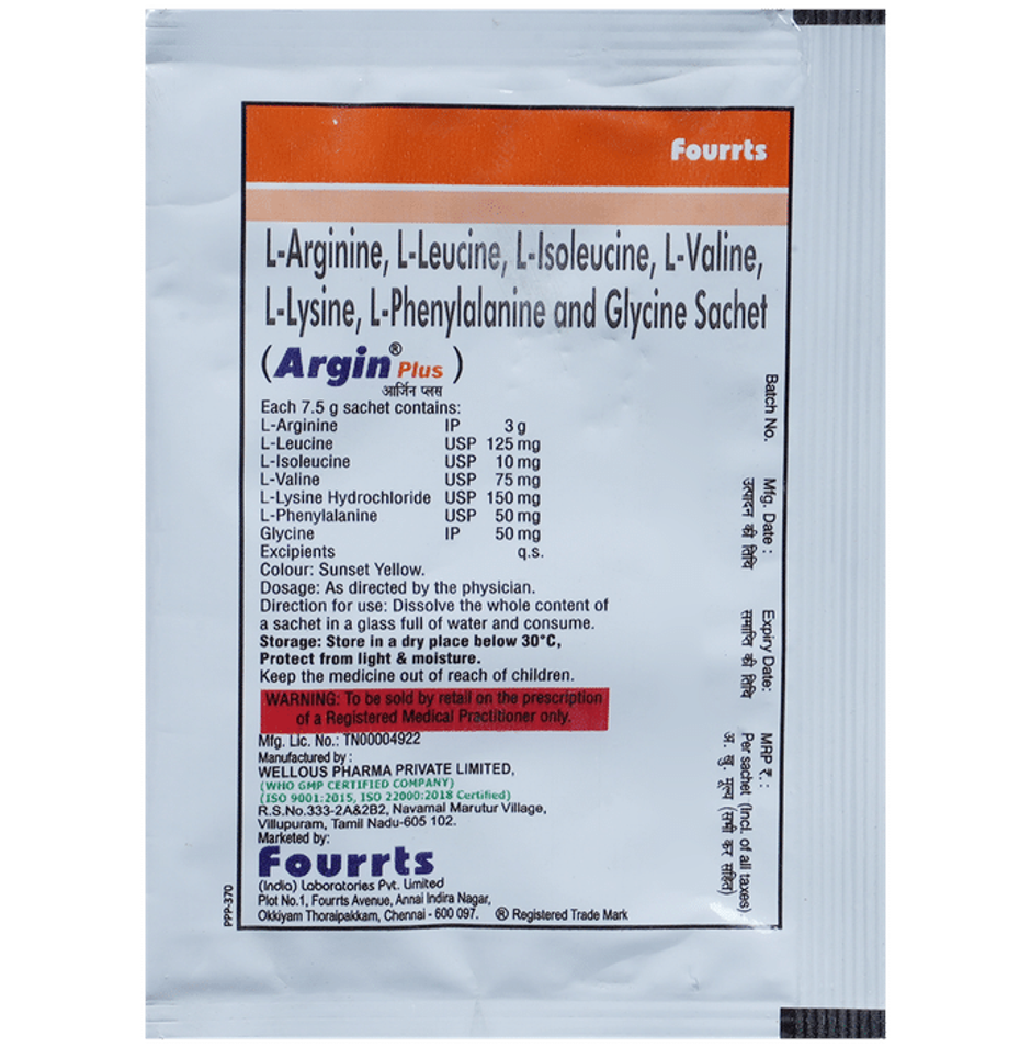 Argin Plus Sachet