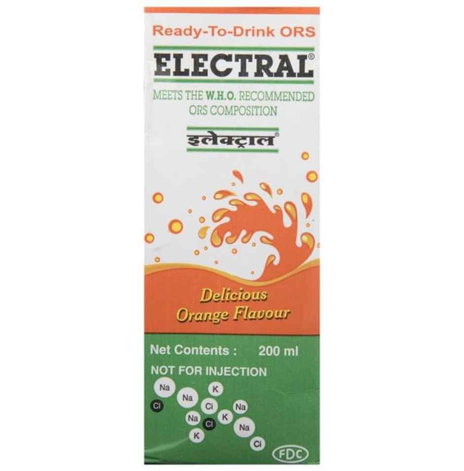 Electral Rtd Delicious Orange flavour Oral solution
