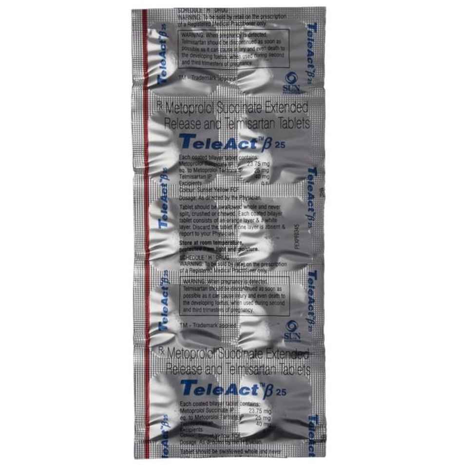 Teleact Beta 25 Tablet ER