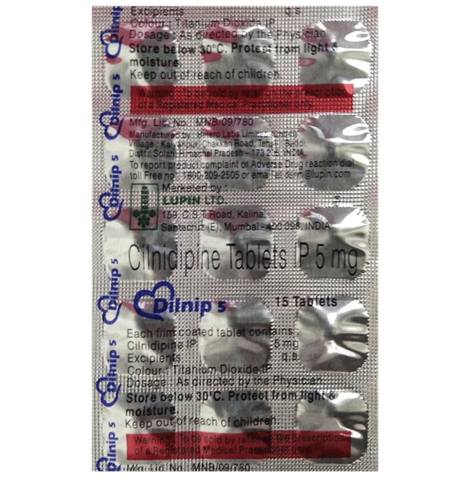 Dilnip 5 Tablet