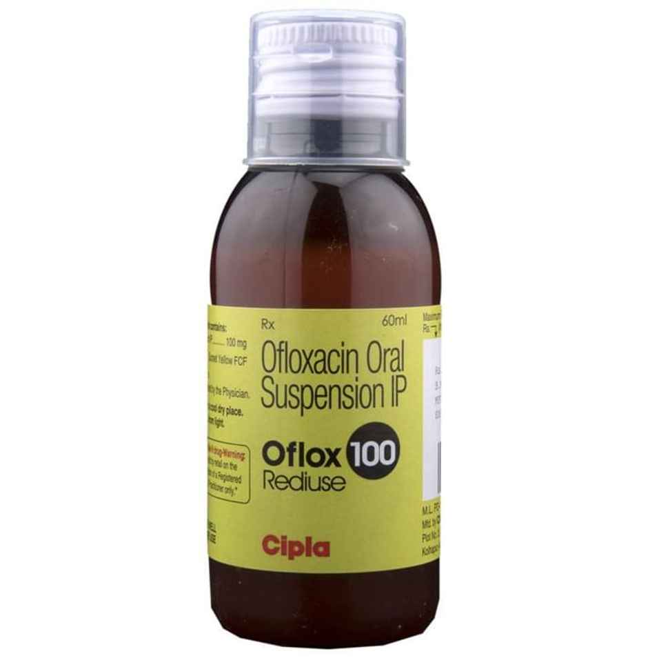 Oflox 100 Rediuse Oral Suspension