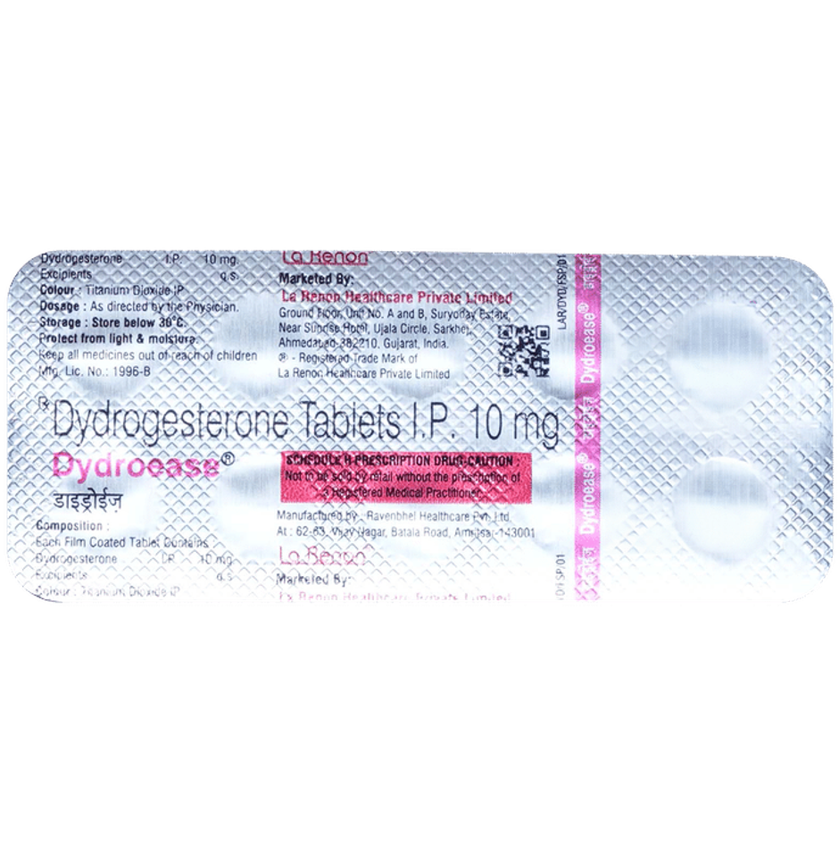 Dydroease 10mg Tablet