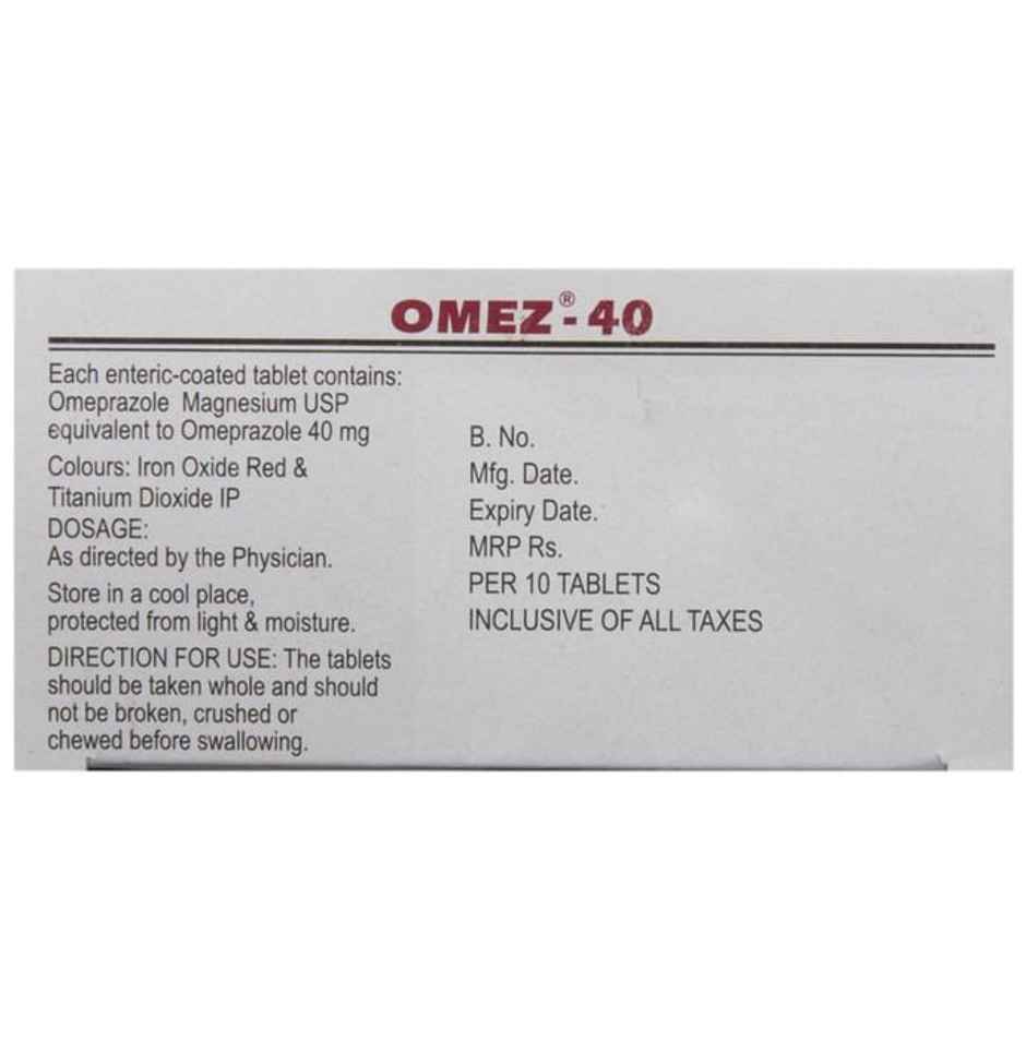 Omez-40 Tablet
