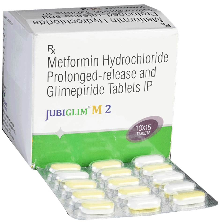 Jubiglim M 2 Tablet PR