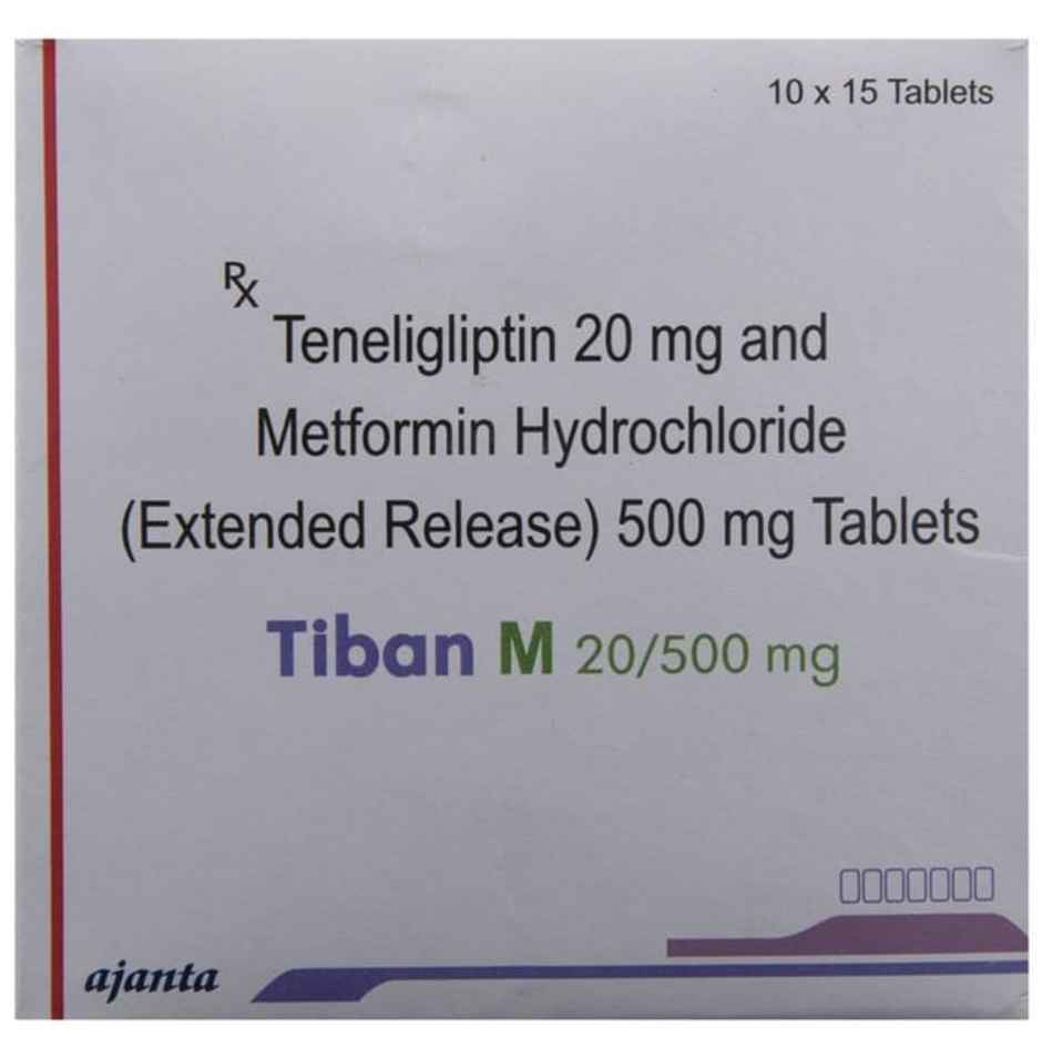 Tiban M 20/500mg Tablet ER