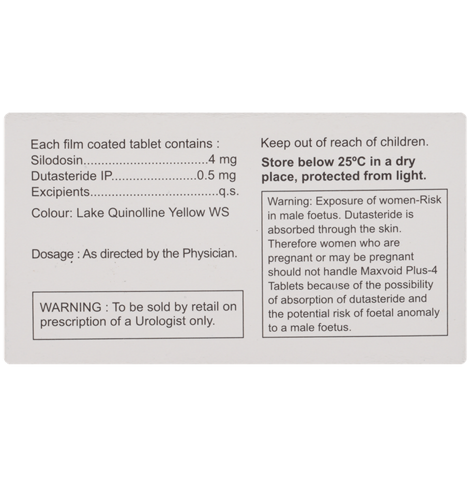 Maxvoid Plus-4 Tablet