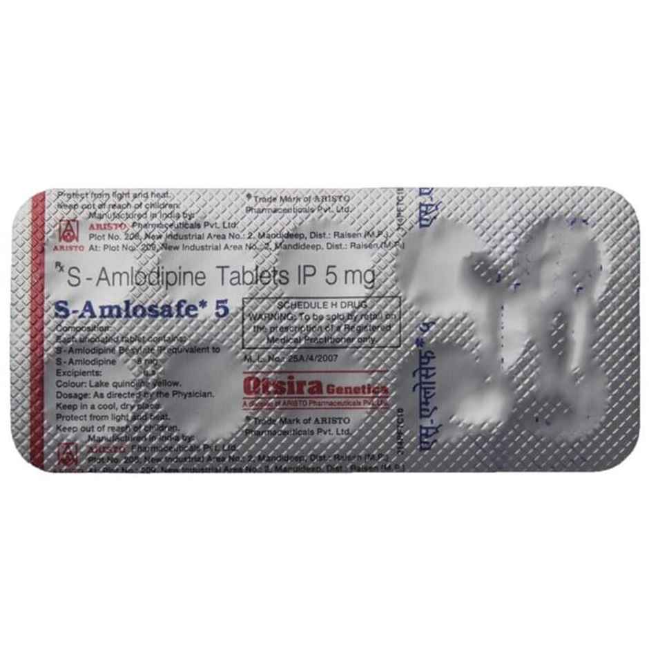 S-Amlosafe 5 Tablet