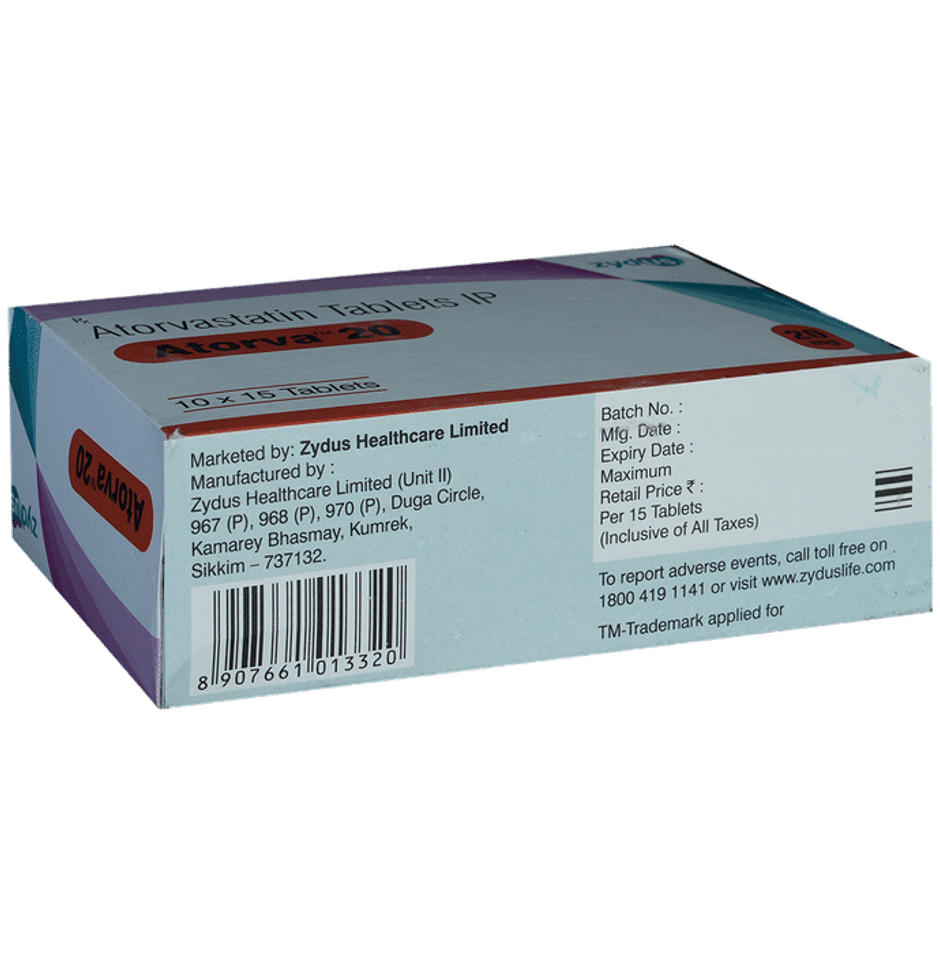 Atorva 20 Tablet