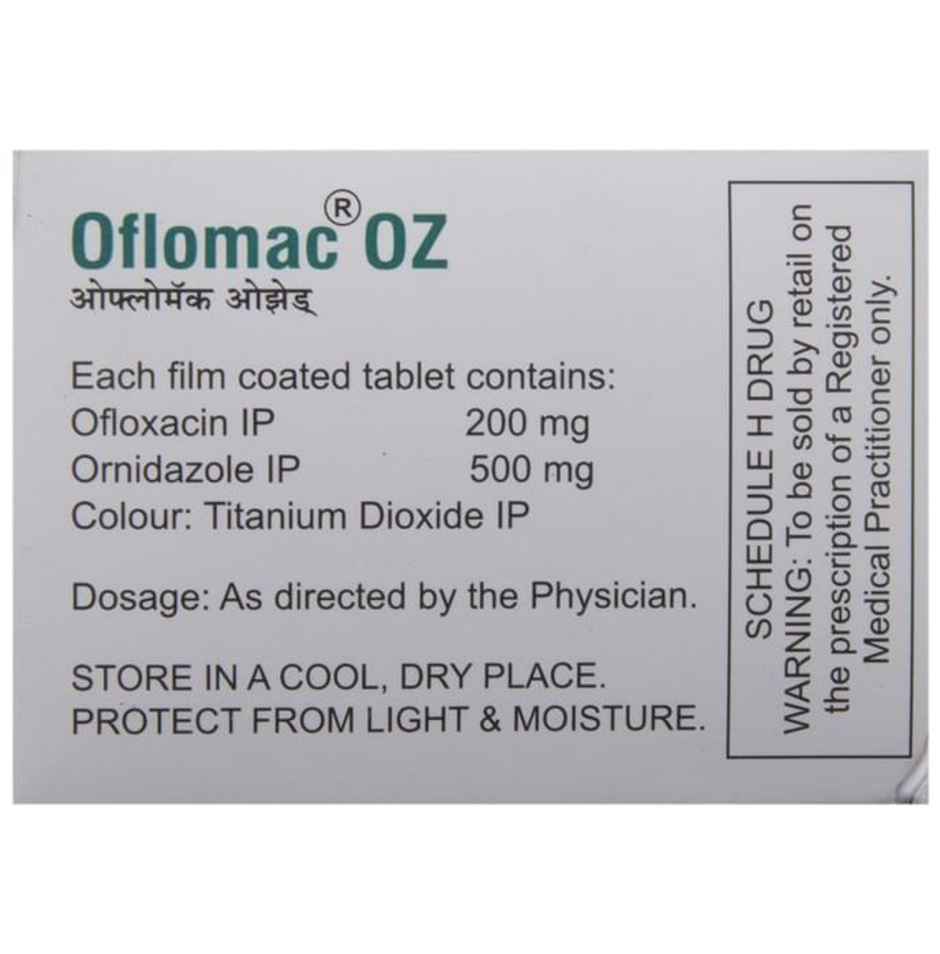Oflomac Oz Tablet
