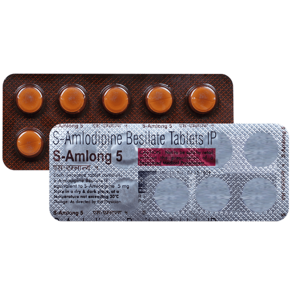 S-Amlong 5 Tablet