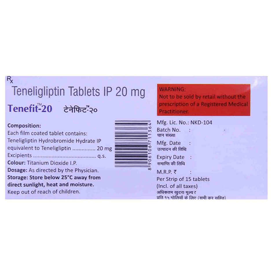 Tenefit-20 Tablet