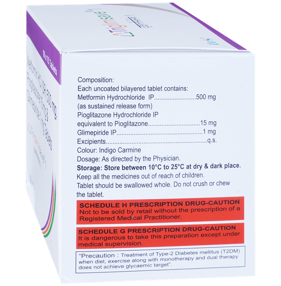 Triglimisave 1 Tablet SR